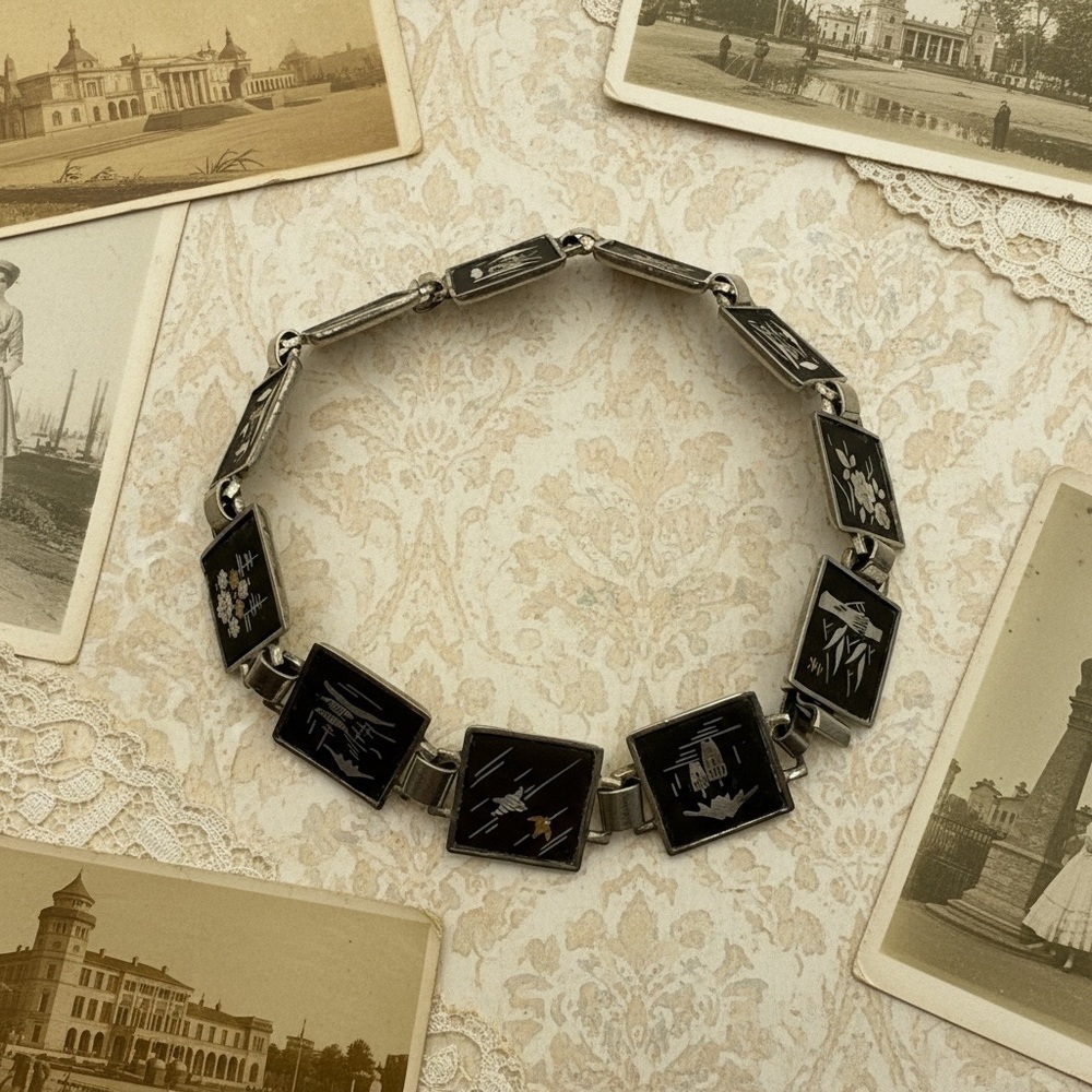 Sian Sterling silver Link Bracelet stamped 925​​​​ - Picture 3 of 4